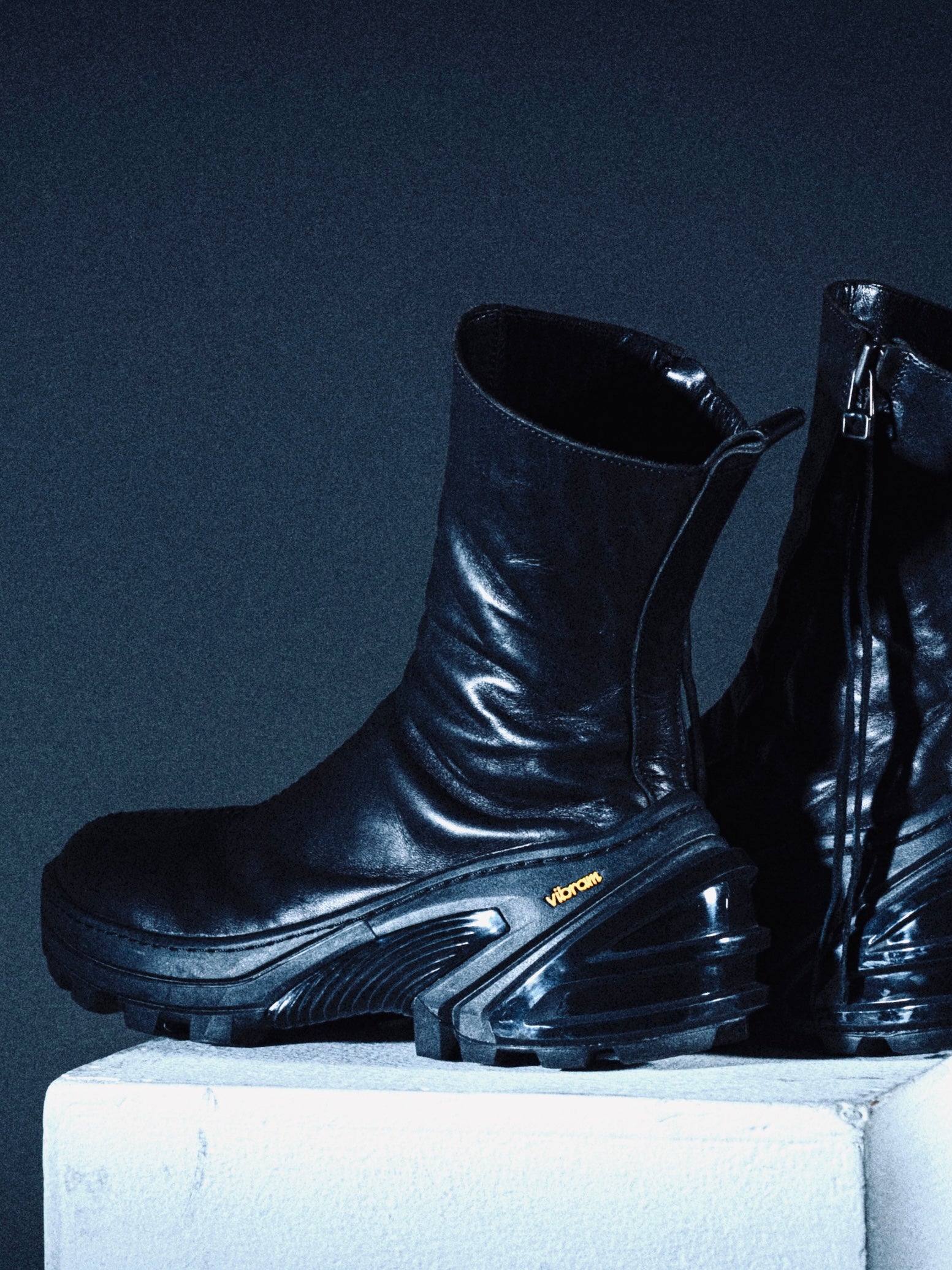 ひょうさん専用 p|p : PP-001 OVER LOCK SIDE ZIP BOOTS_MARYAM HORSE FRONT