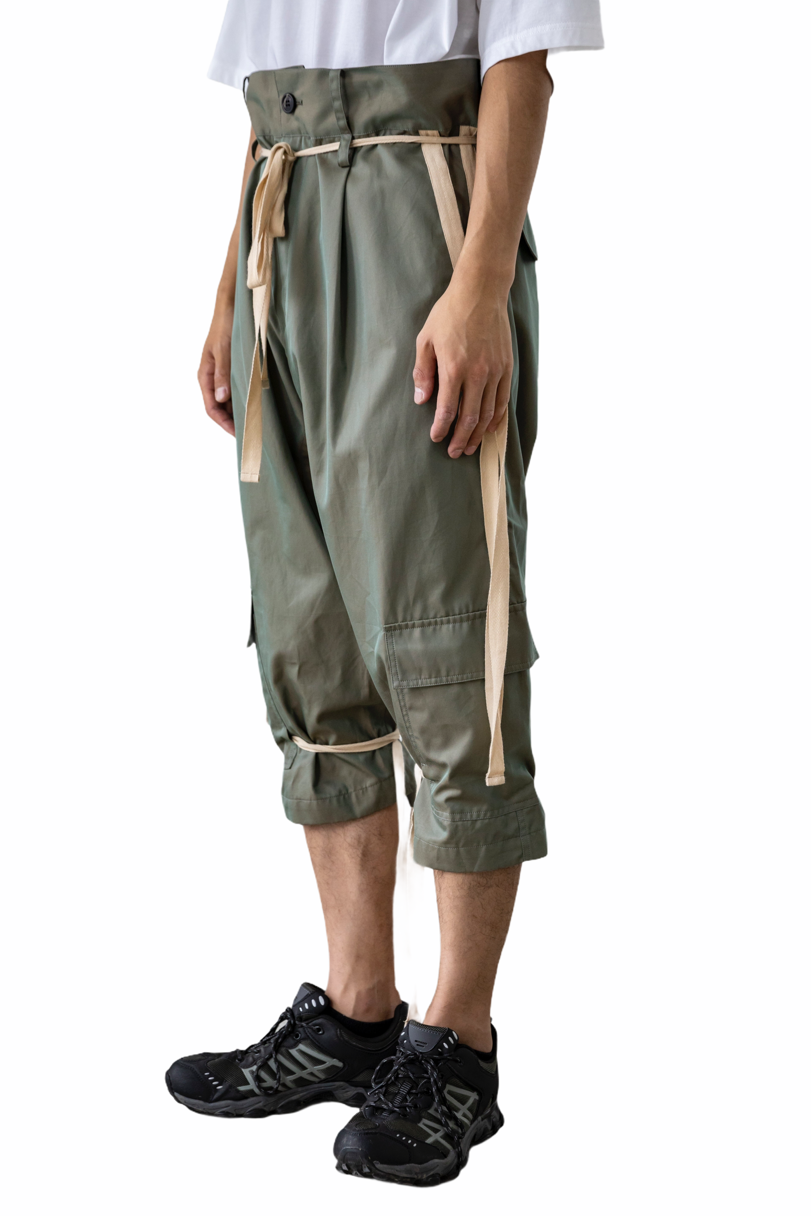 prasthana : hang strings cargo trousers – prasthana sendagaya store