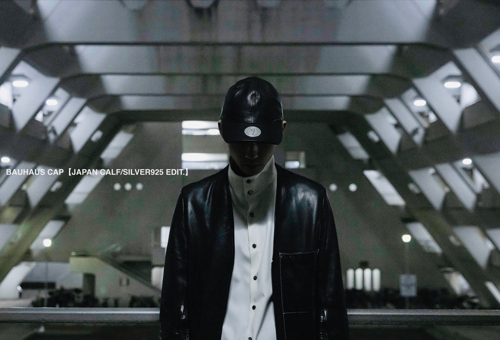 にょーん【prasthana】BAUHAUS CAP JAPAN BAUHAUS CAP【JAPAN CALF/SILVER925 EDIT.】ORDER MEETING #5