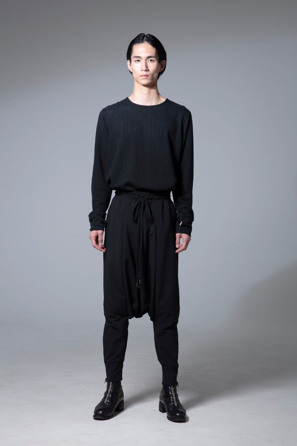 prasthana : storm fleece low crotch pants