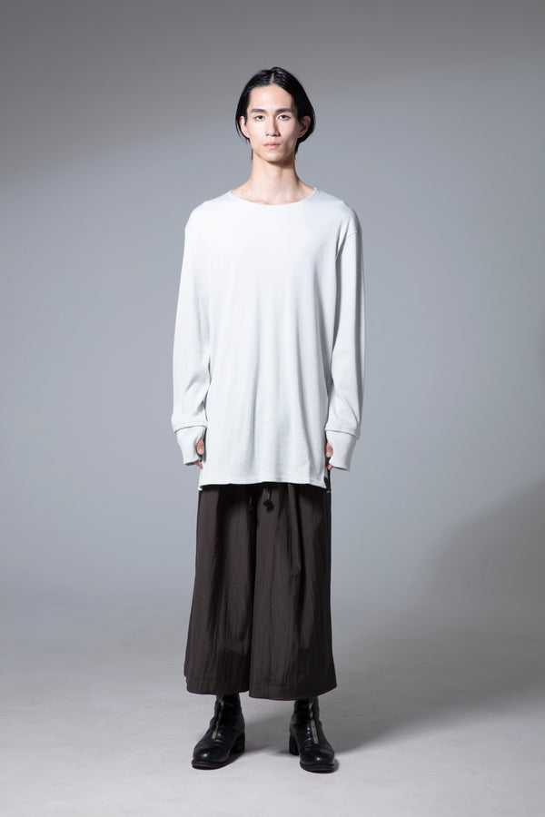 prasthana : base layer round neck #19_A(shiny rib)