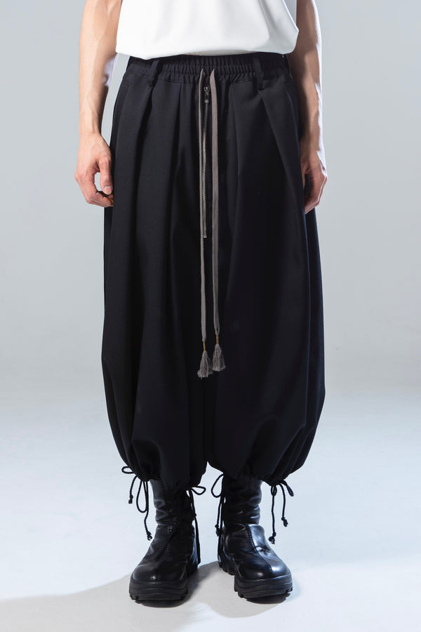 prasthana : LC5 袴 big balloon A_WOOL GABARDINE