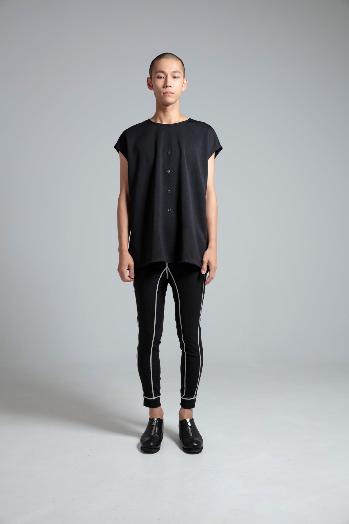 パンツ zip knee tuck trouser prasthana prasthana – 「