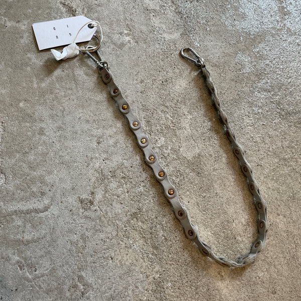 GUIDI : HB03 SOFT HORSE FULL GRAIN KEY CHAIN COL:CO87T
